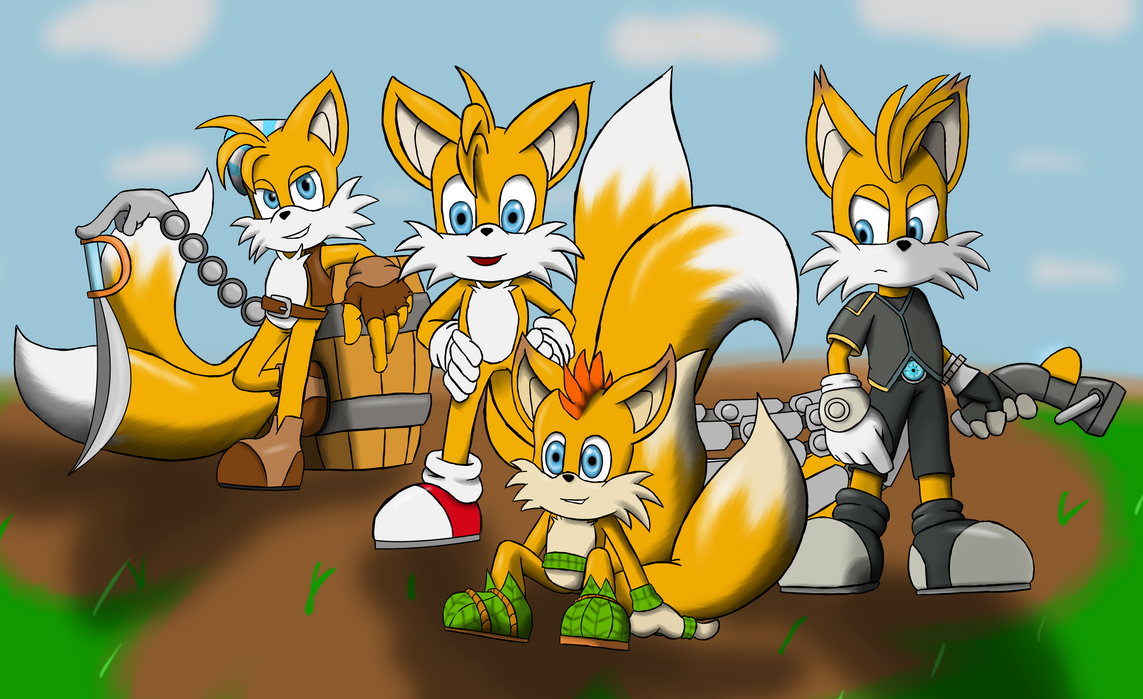 All Tails Tails and alternate versions by Growler17 on DeviantArt
