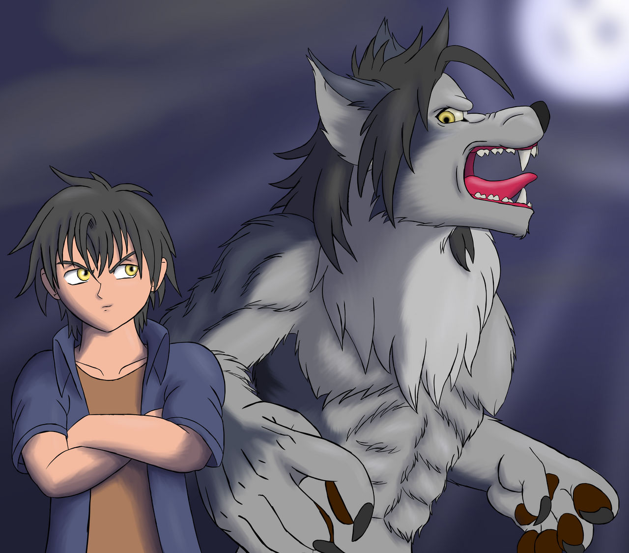 Deviantart Pythos Werewolf Werewolf 2 by Growler17 on DeviantArt