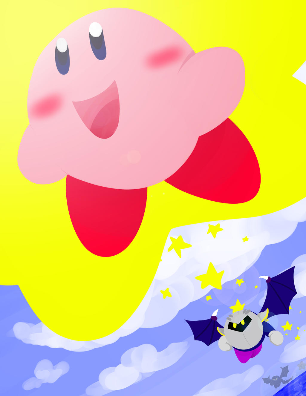 Kirby and Meta Knight