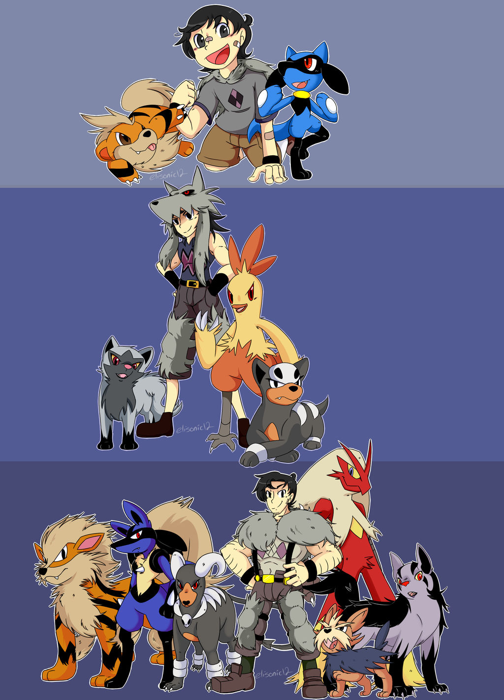 Pokemon/Skullgirls: Beowulf's Team