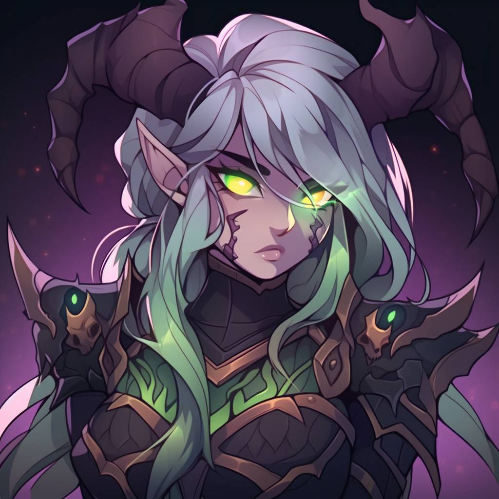 Demon hunter anime by AlexMolinas on DeviantArt