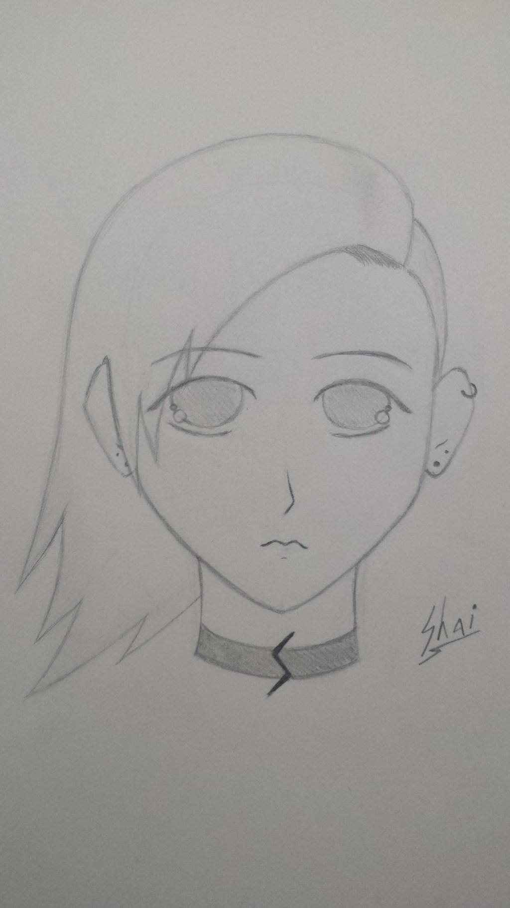 Short Haired Anime Girl By Ketaria The Warrior On Deviantart