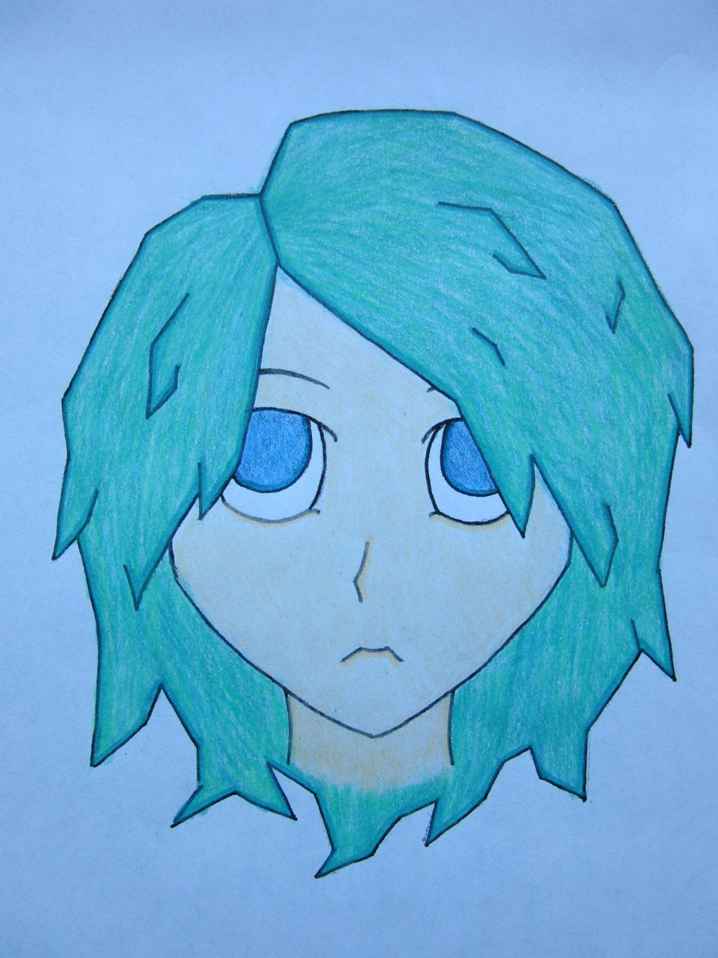 Anime Girl Blue Hair By Ketaria The Warrior On Deviantart Anime Girl Blue Hair By Ketaria The Warrior On Deviantart