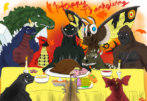 Have a Kaiju Thanksgiving