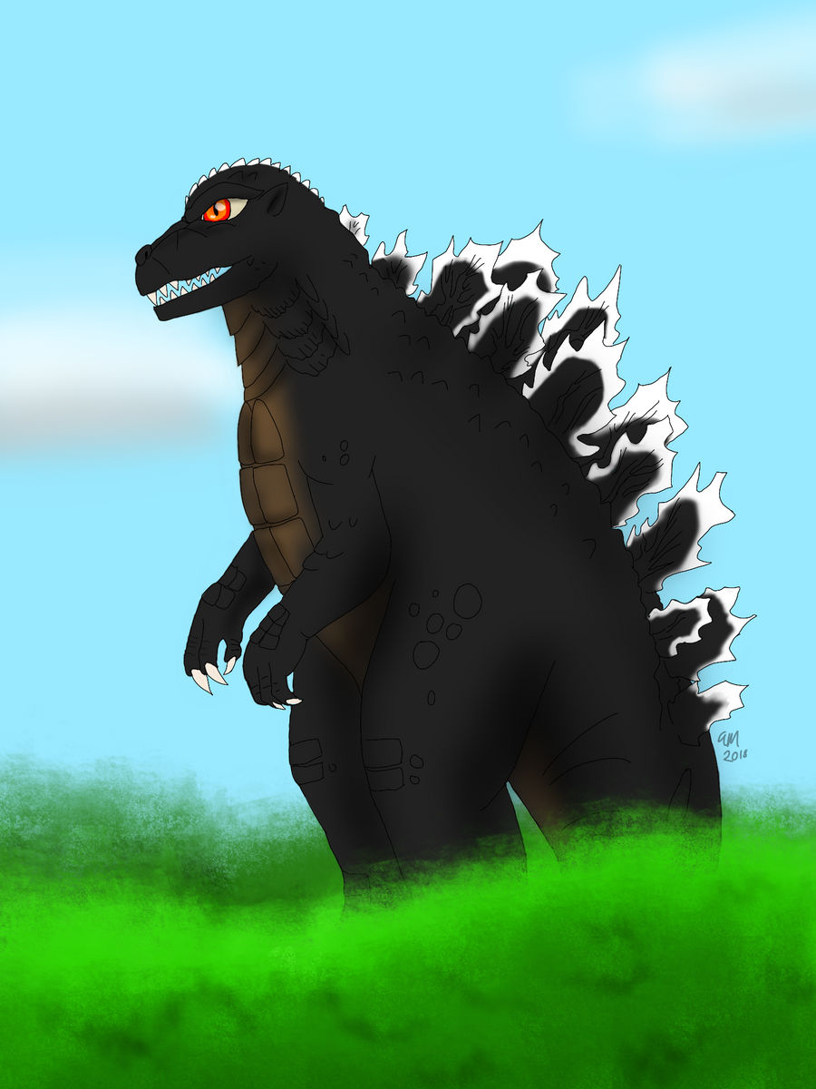 PC: Godzilla by FallenAngel5414 on DeviantArt