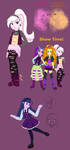 Eventide and More Redesigns by FallenAngel5414