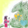 Water your Plant Kaiju