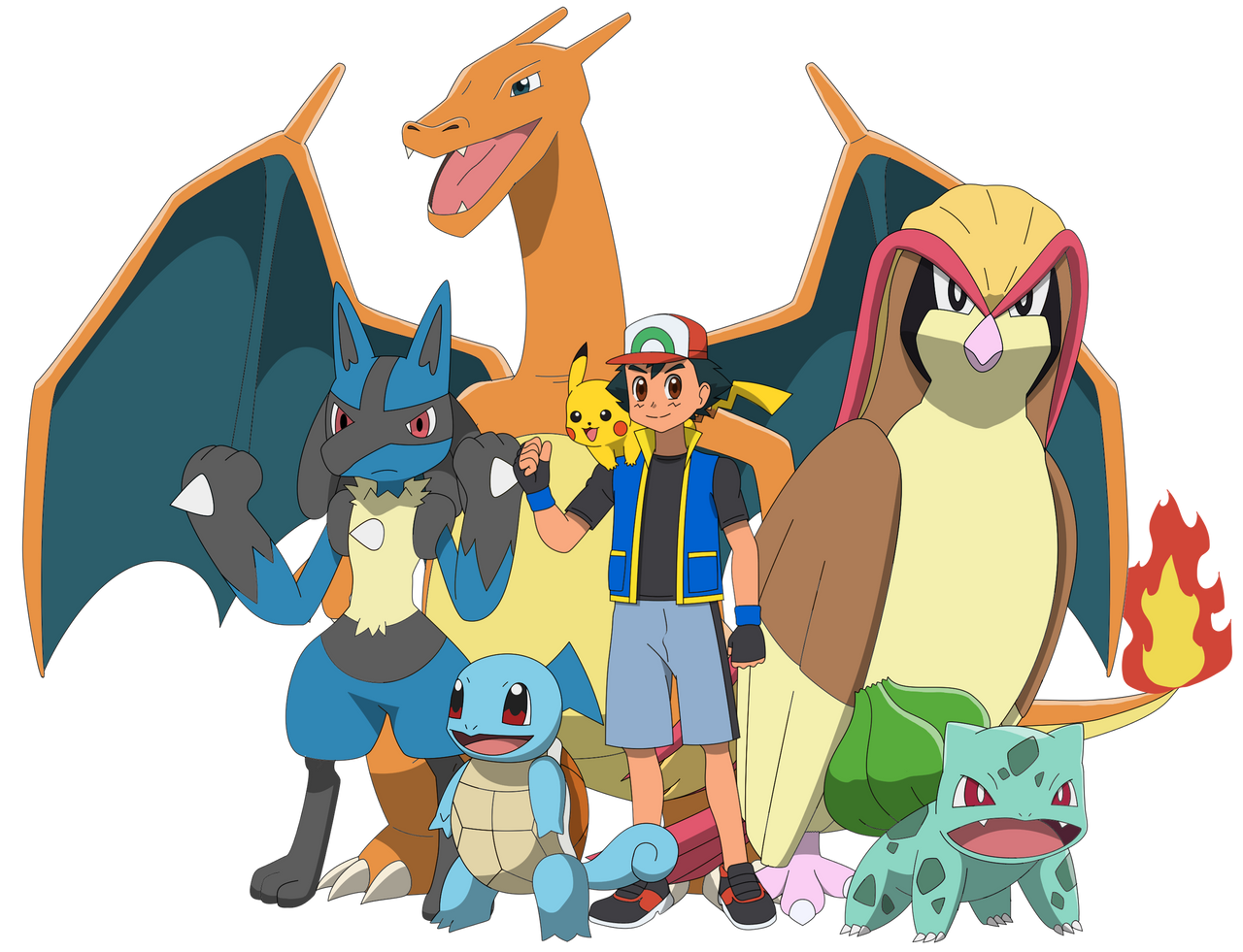 Ash's Pokemon Roster 1 (Super Smash Heroes) by SmashArtPG on DeviantArt