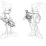 Sketches for Sonic and the Black Knight Thumbnail