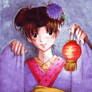 Tenten in kimono