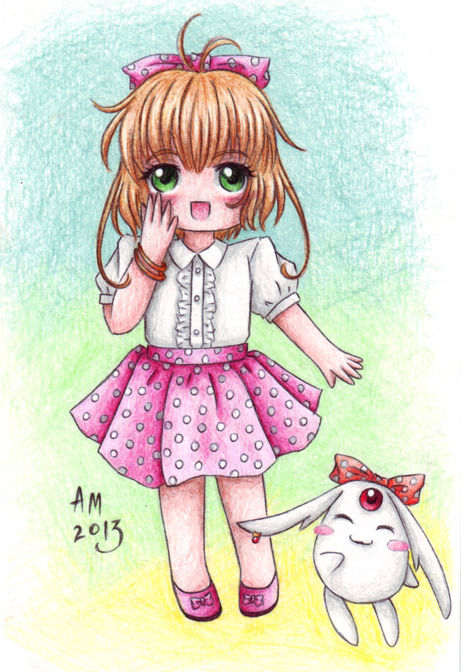 Cute polka dots by Vestal-Spirit
