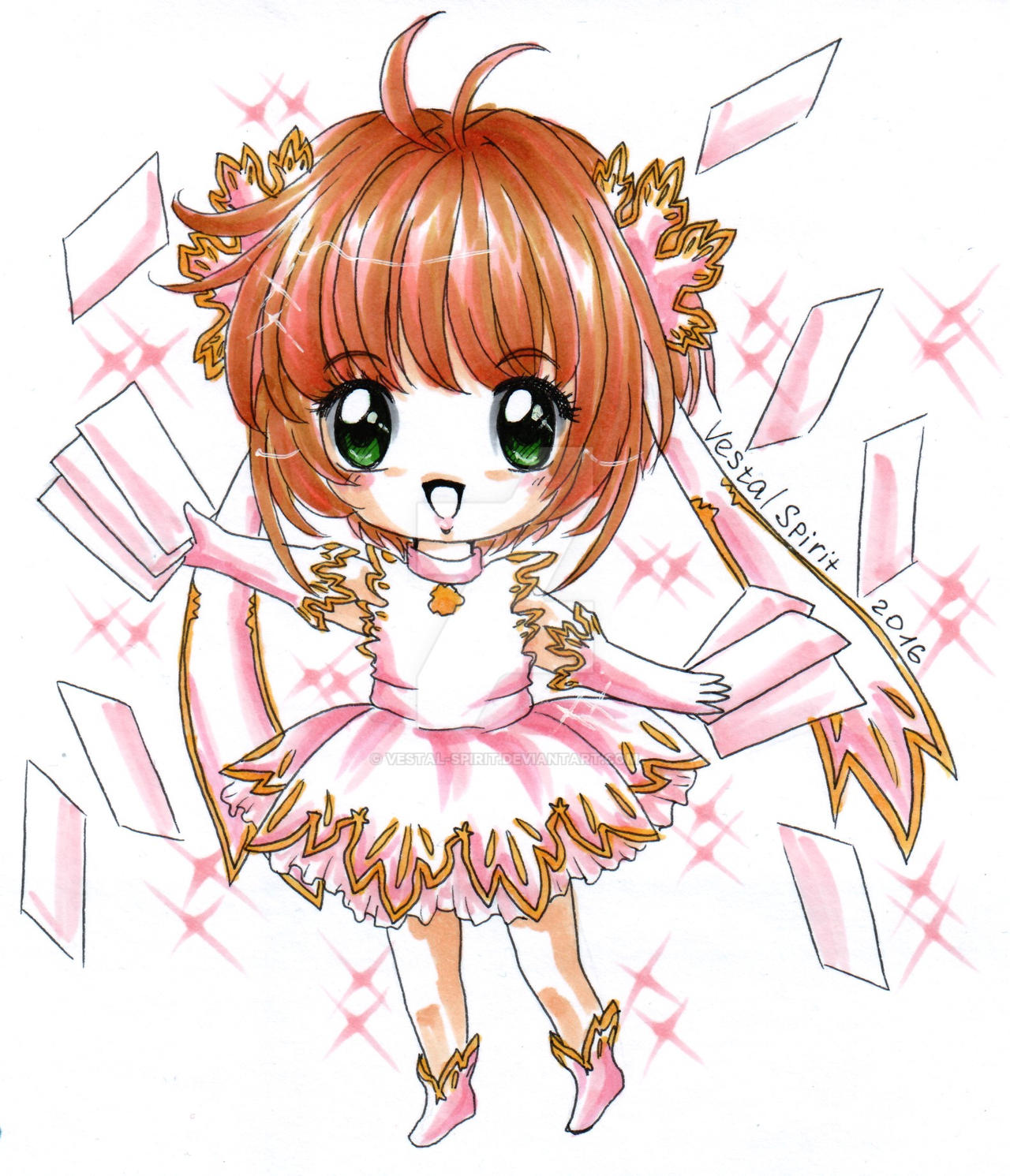 CCS: chibi Sakura new series outfit