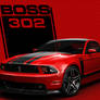 BOSS 302 70's Style RED