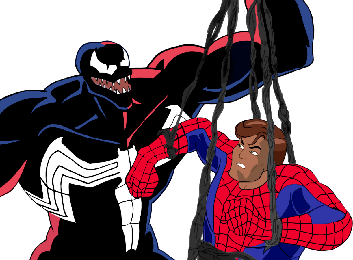 Venom in Spider-Man The Animated Series style by der0tter on DeviantArt