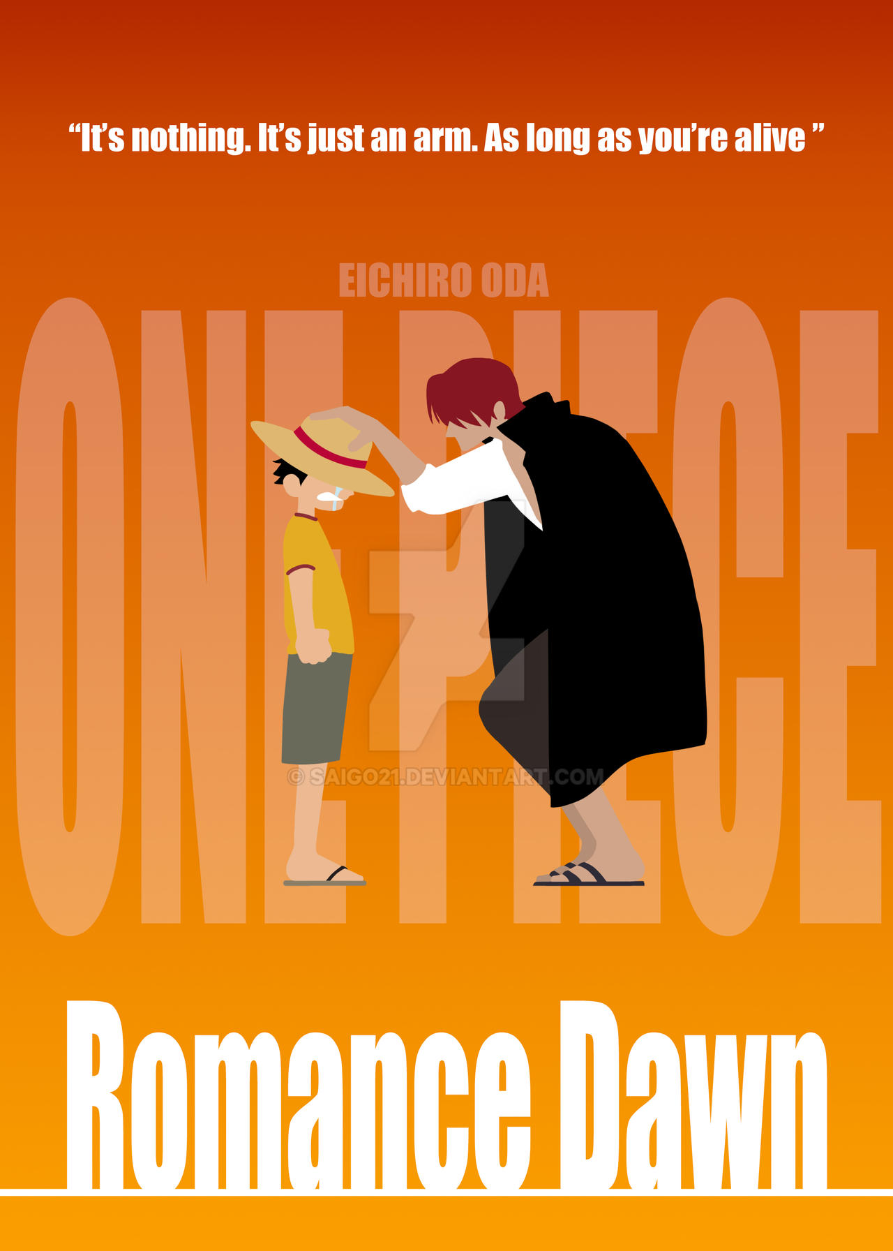 One Piece Poster Romance Dawn Arc By Saigo21 On Deviantart