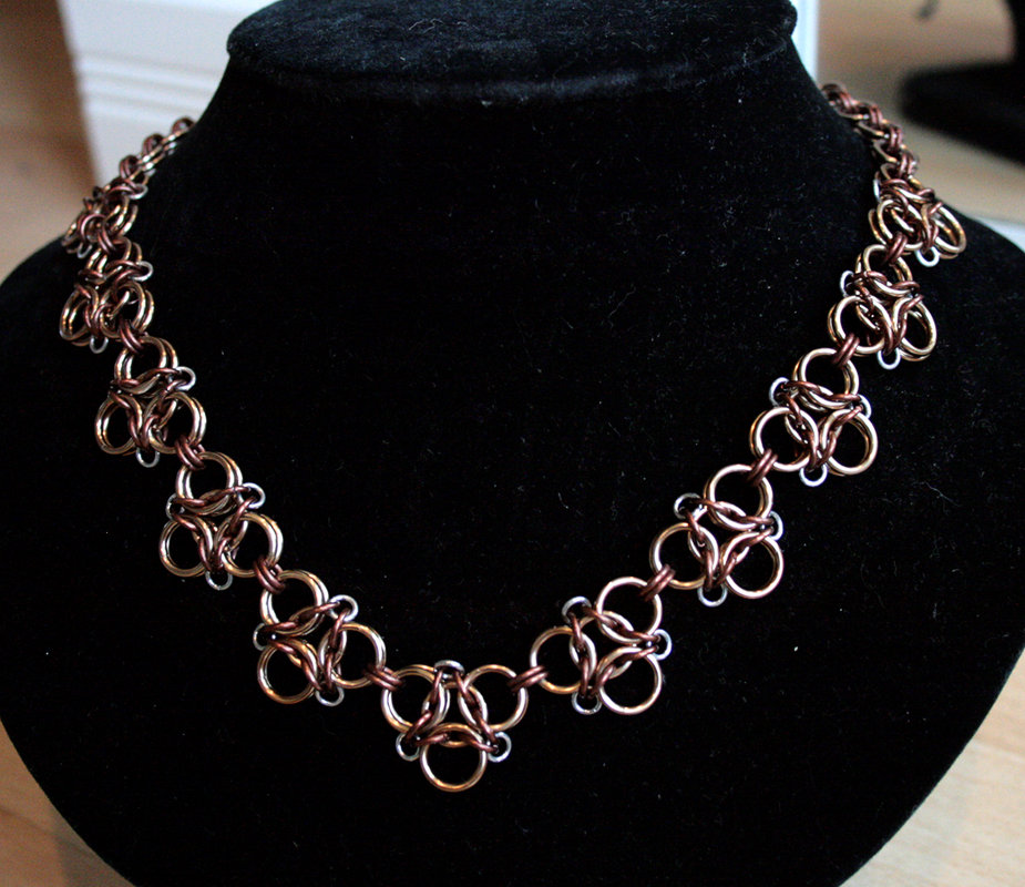 Champagne and Bronze Aura 3 Necklace - For Sale