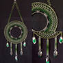 XXL Shades of Green Dreamcatcher