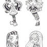 Monster High Chibis