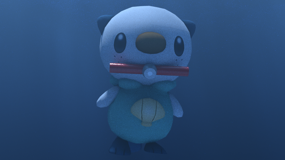 Oshawott with a regulator