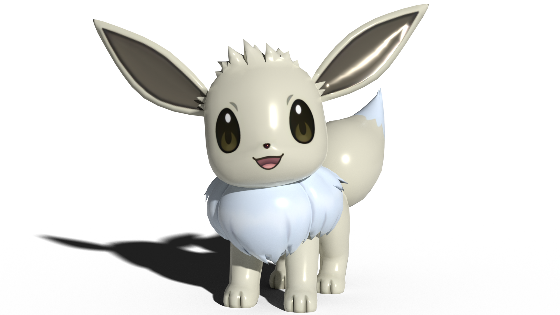 Shiny Eevee by SymbianL on DeviantArt