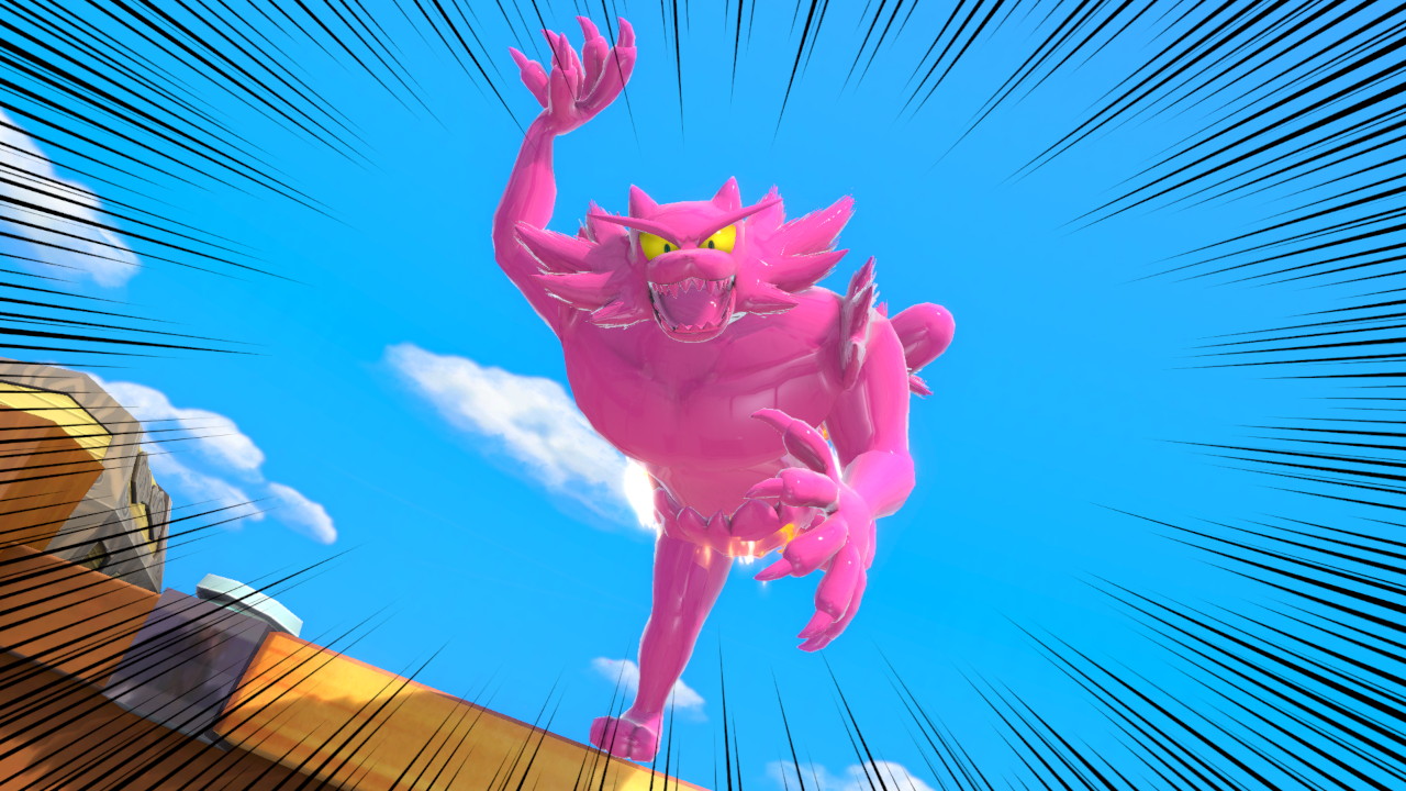 Pink Ink Incineroar SSBUlt: Incineroar covered in pink ink 2 by kuby64 on DeviantArt