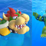 Bowser takes a dive 2