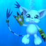 Gatomon underwater 6