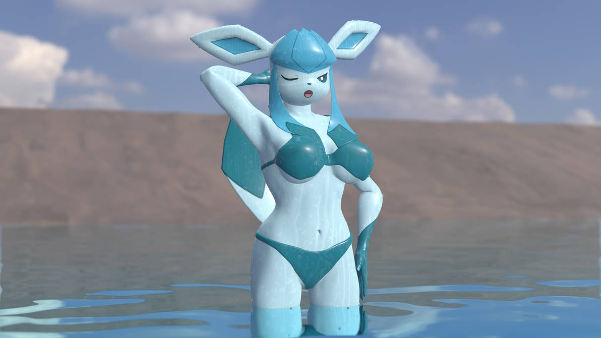 Anthro Glaceon At The Beach Bikini Version By Kuby64 On DeviantArt anthro-glaceon-at-the-beach-bikini-version-by-kuby64-on-deviantart
