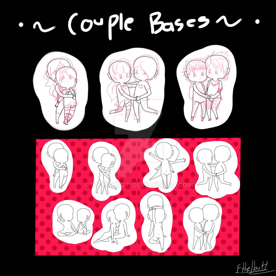 Couple Base Rivals P2U New Mix and Match Chibi Bases by Ethelbutt on DeviantArt