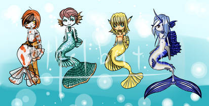 ADOPTABLE Mermen ((Closed!!))