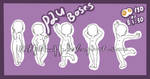 P2U Springtime Chibi Bases by Ethelbutt