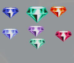 Remade Master Emerald And Super Emeralds by chunk2323 on DeviantArt