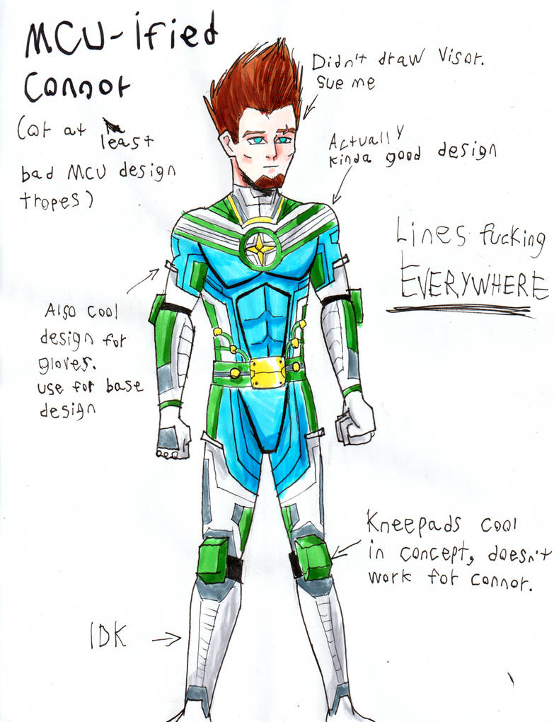 MCU-ified Connor test by ArackOama77 on DeviantArt