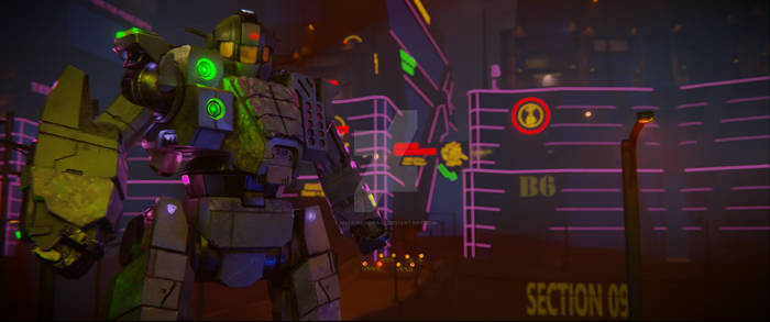 Neon Night - Quickdraw (Battletech)