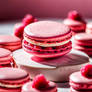 Homemade Raspberry Macaron