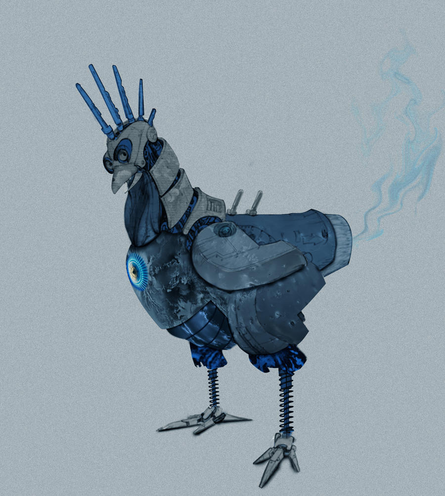 Chicken Robo Robo-chicken by Jurgolinho on DeviantArt