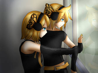 Rin and Len Kagamine - Magnet - Prisonners by LadyGalatee