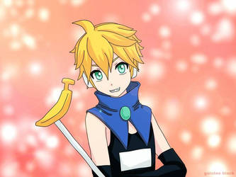 Len Kagamine - Banana Cosplay