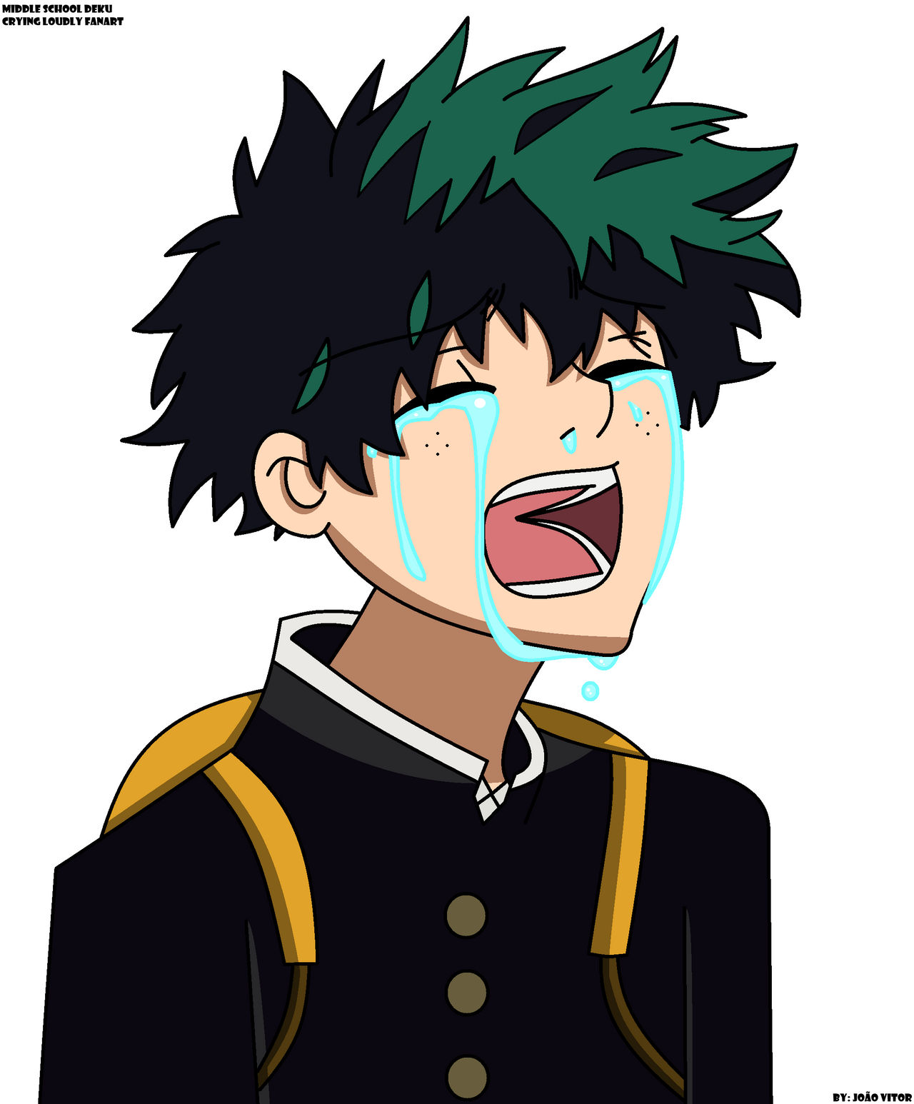 Middle School Deku Crying Loudly Fanart By Joaovitormanhanini2 On middle-school-deku-crying-loudly-fanart-by-joaovitormanhanini2-on