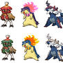 Hisuian Starters : Final Evolutions