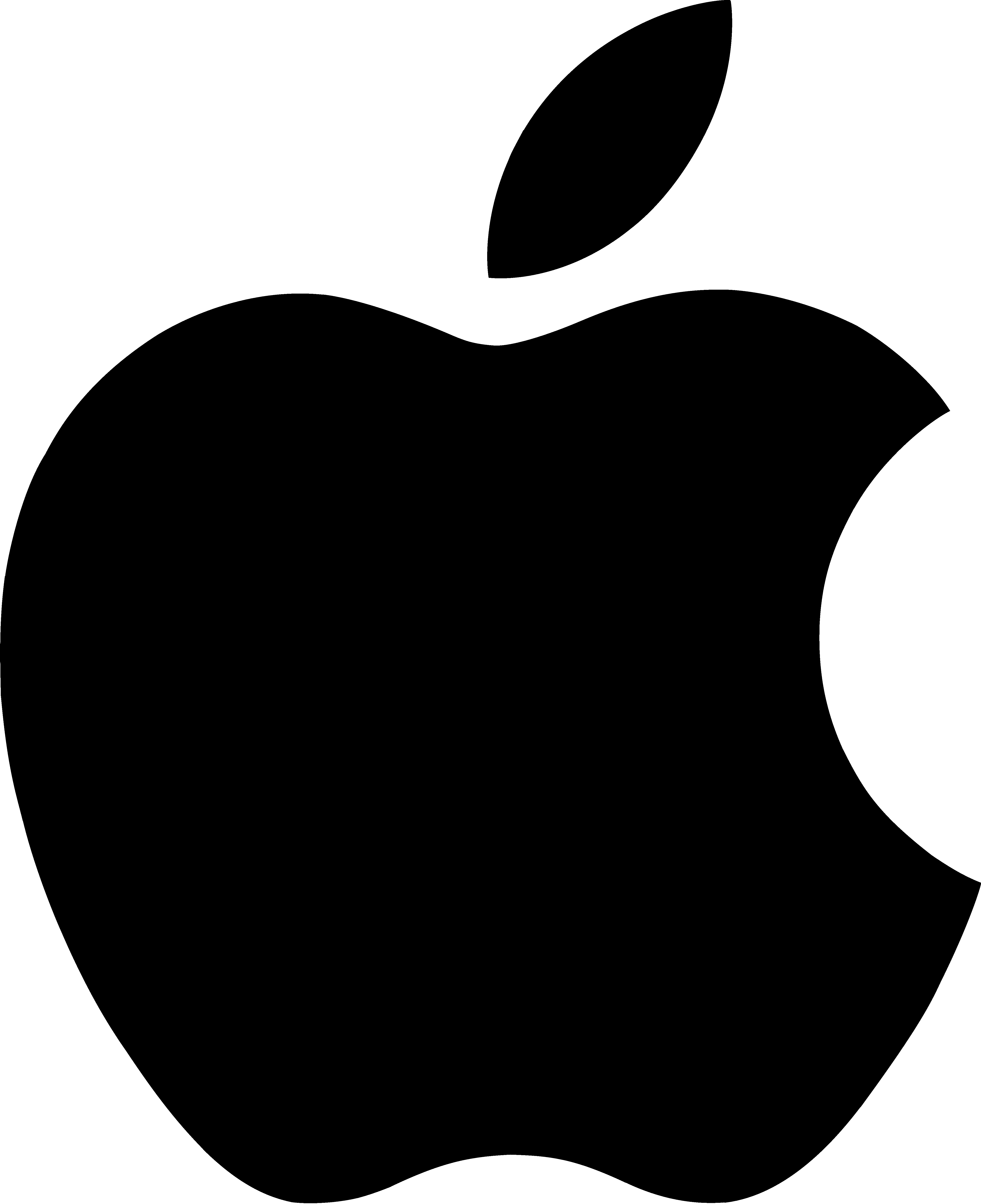 (late gift)Black Apple logo vector
