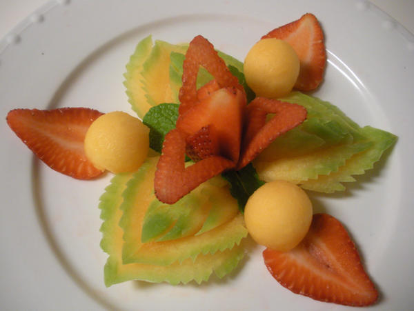 Thai Melon Plate