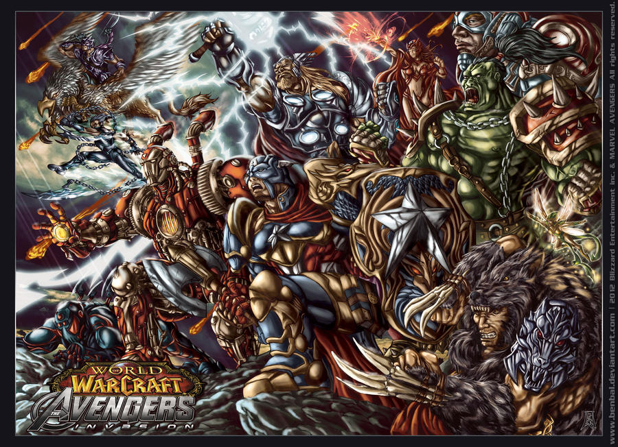 World of Warcraft: AVENGERS Invasion by benbal
