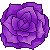 Pixel Violet Rose by KeeperOLight