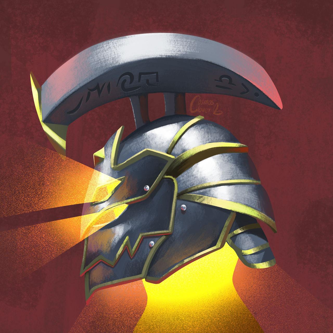 Living Mask Deviantart Living Helmet by CosmosCloverBoy on DeviantArt