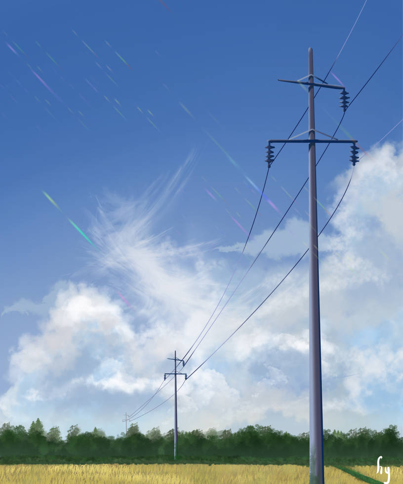 Digital Painting - Anime Background by yhernhenry on DeviantArt