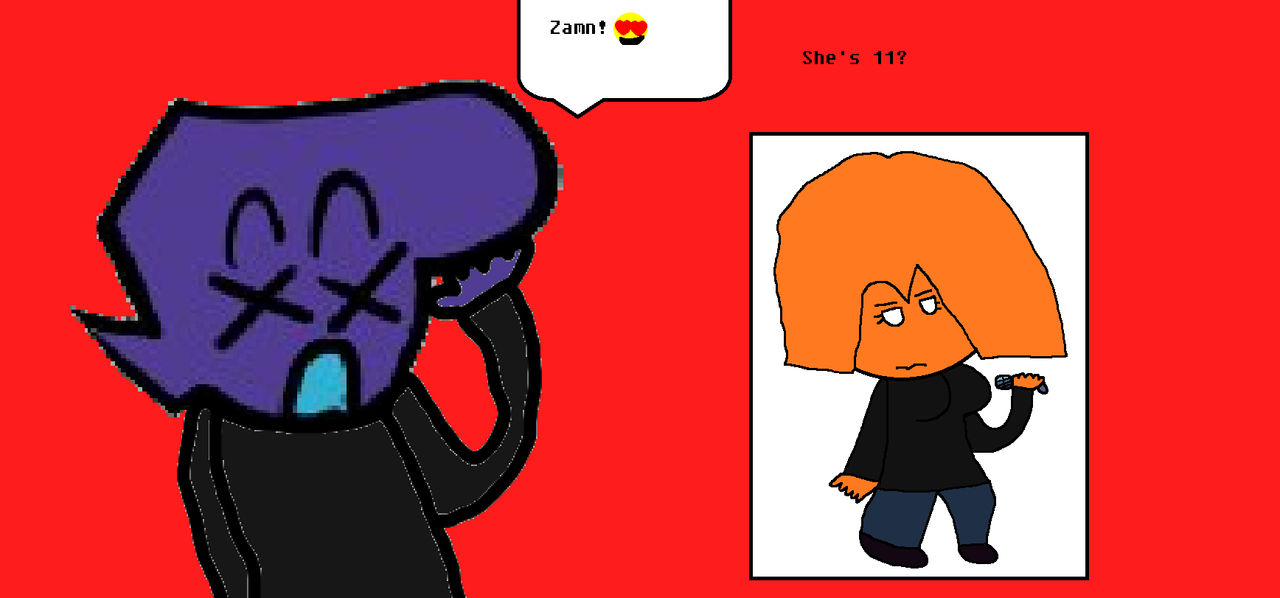 Zaaamn My She's 12 AKA Zamn Meme by sophiaminininja on DeviantArt