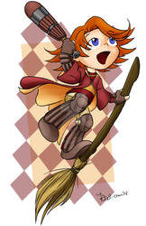 Chibi Quidditch George Weasley