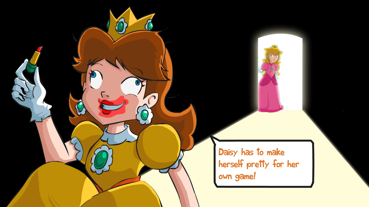 Daisy wants her own game. by R64-art on DeviantArt