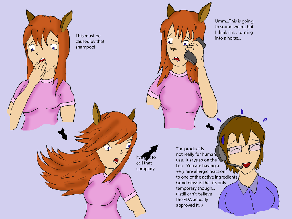 Commission: Shampoo for a Healthy Mane 5 by Kathalia on DeviantArt 